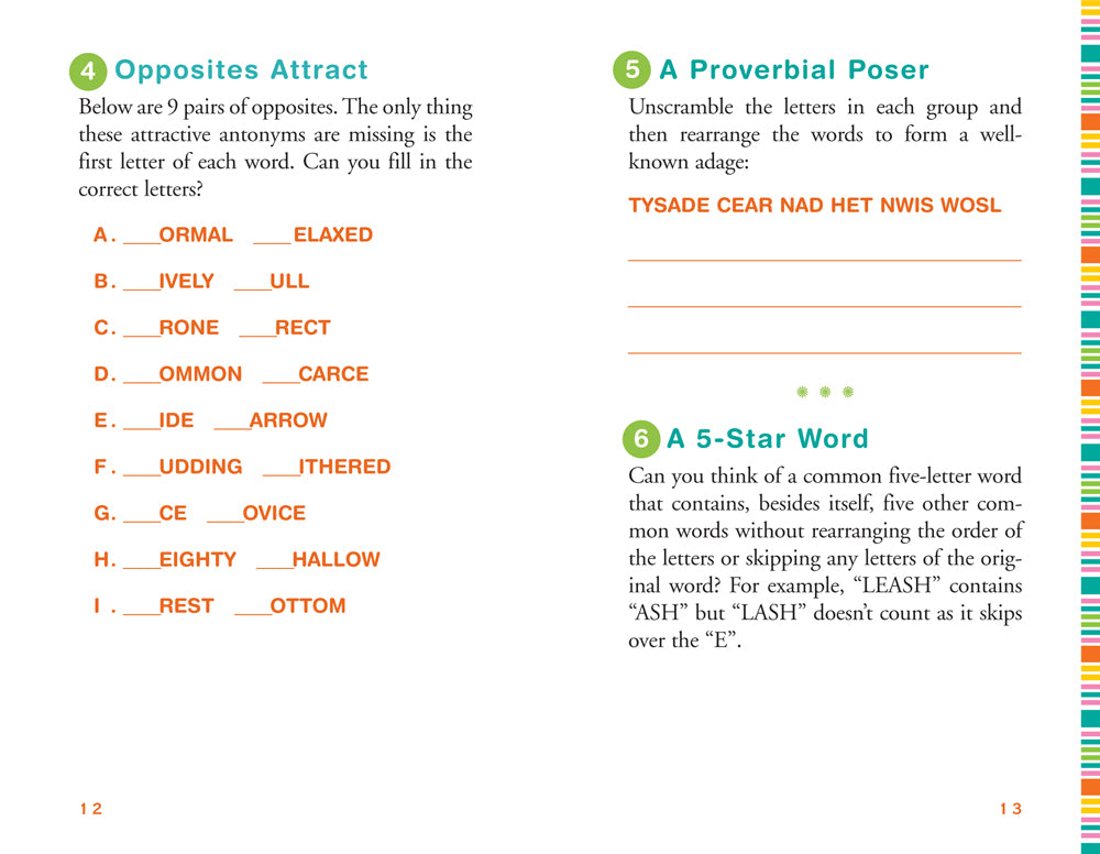 The Little Black Book of Brain Games    