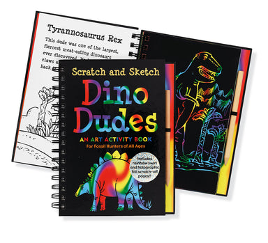 Scratch And Sketch - Dino Dudes    
