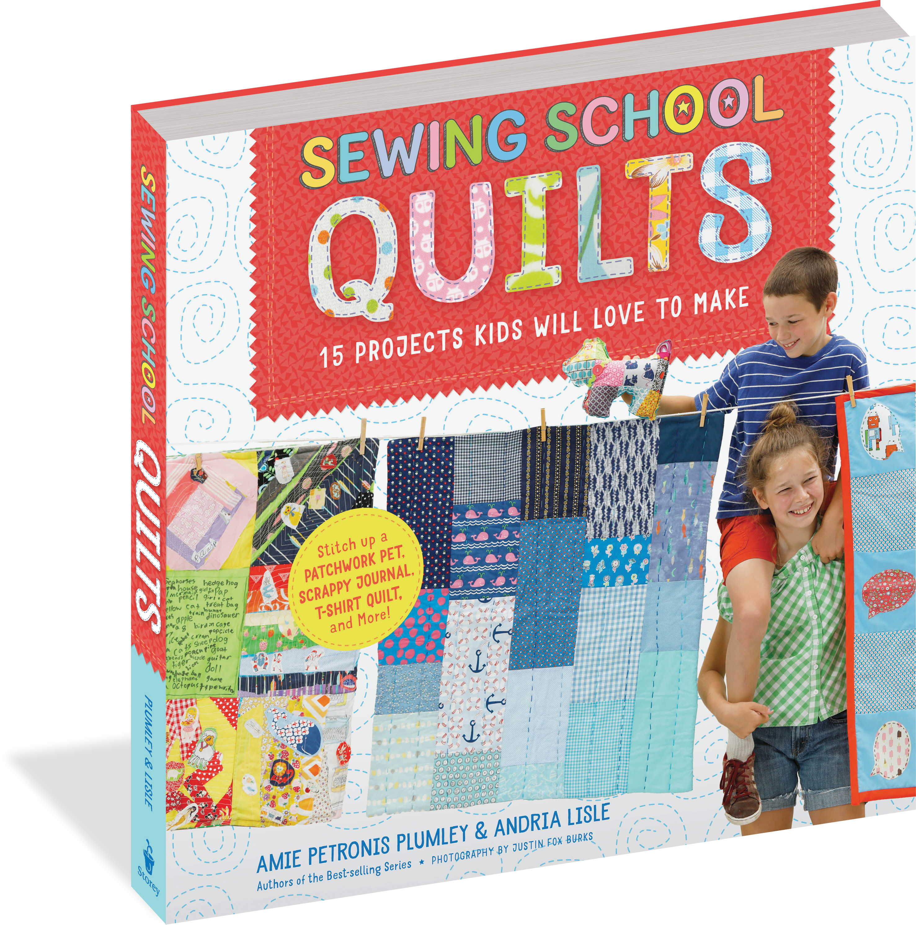 Sewing School Quilts - 15 Projects Kids Will Love To Make    