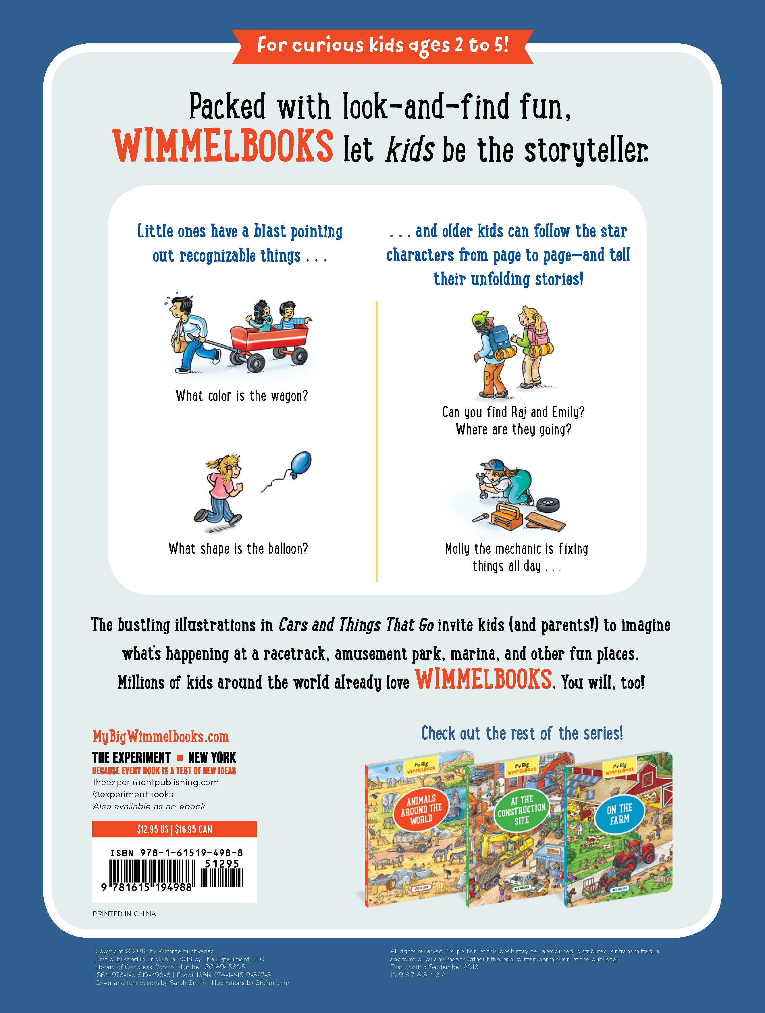 My Big Wimmelbook - Cars and Things That Go    