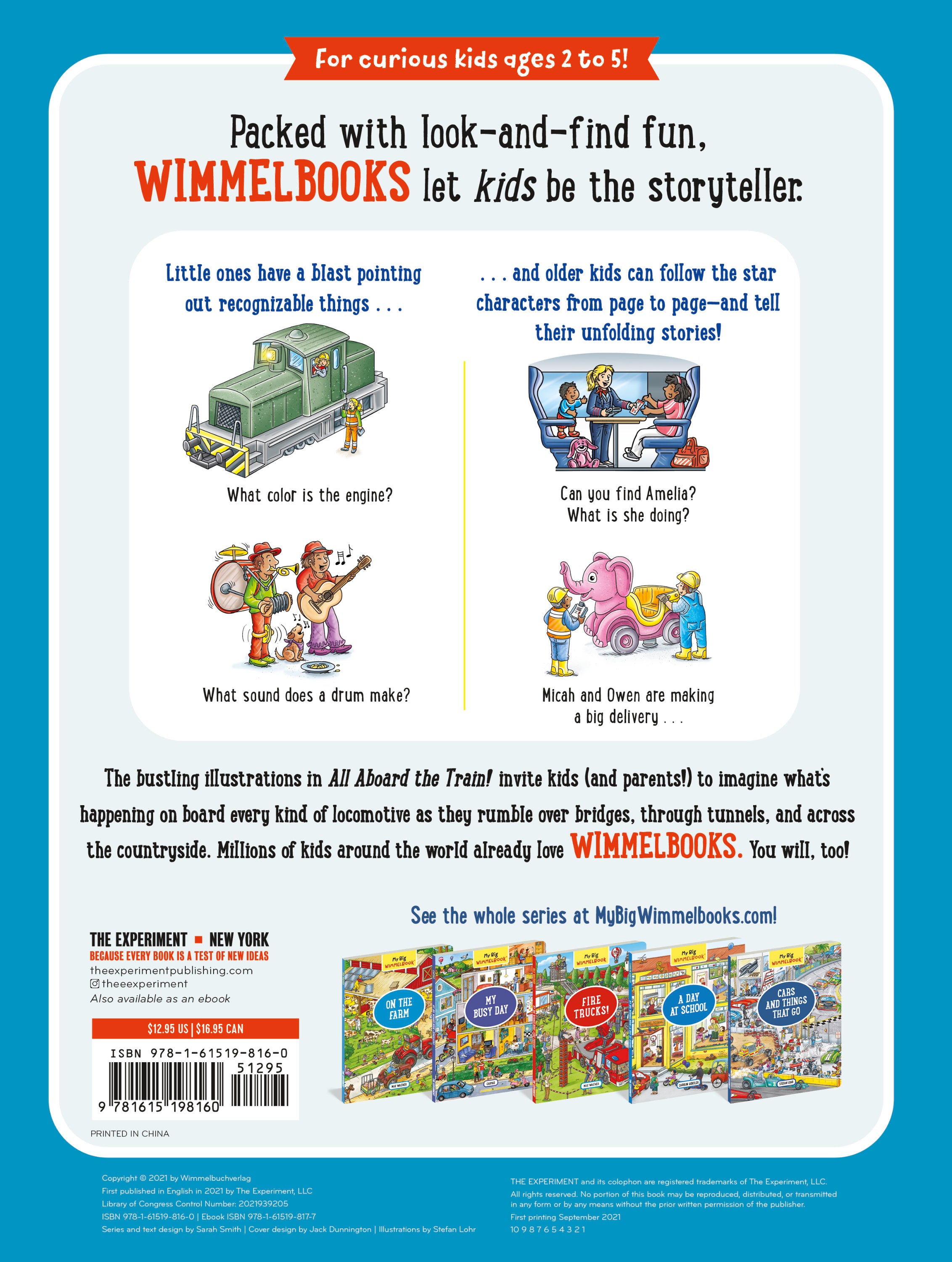 My Big Wimmelbook - All Aboard Trains    