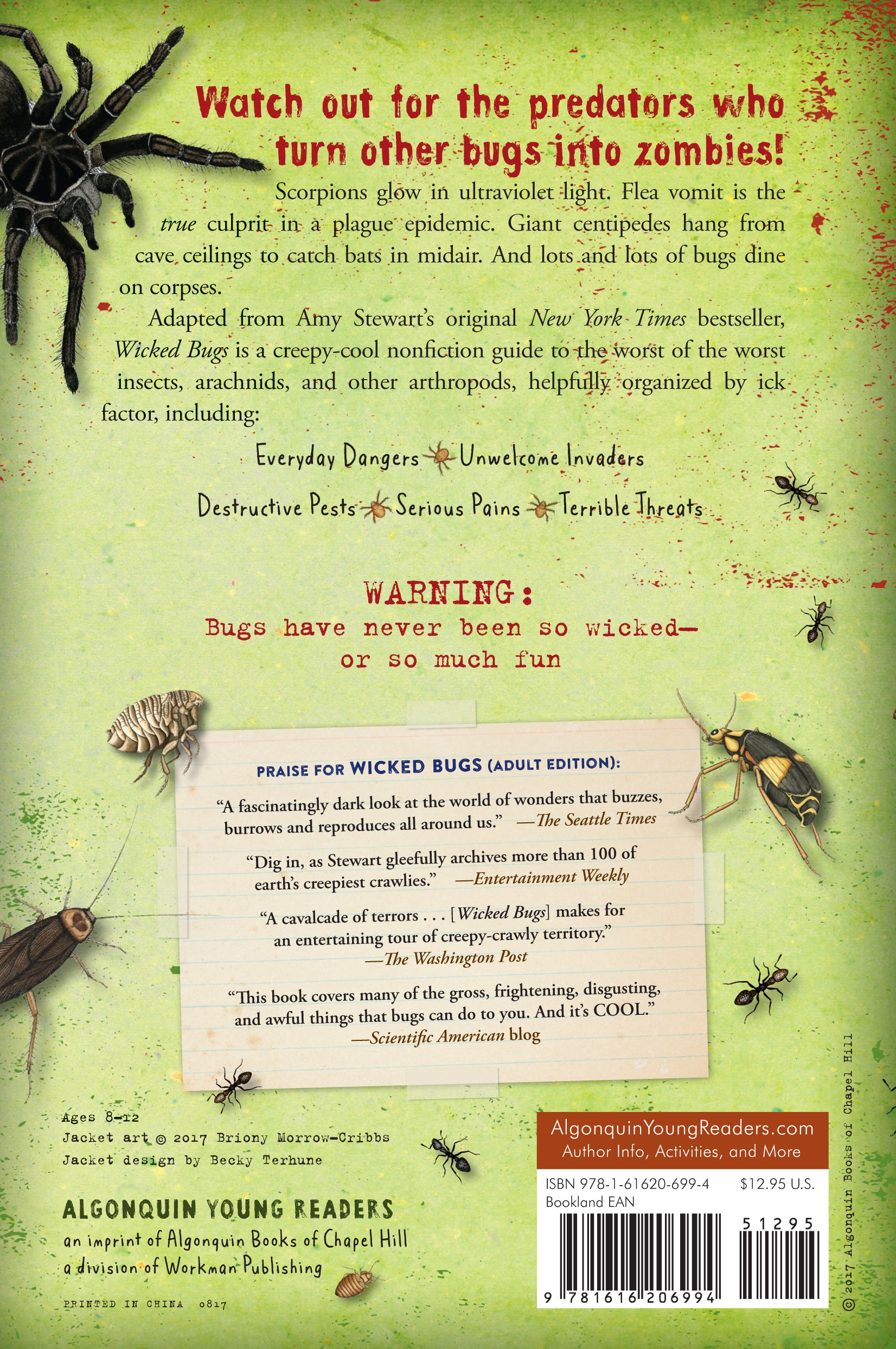 Wicked Bugs - The Meanest, Deadliest, Grossest Bugs on Earth    