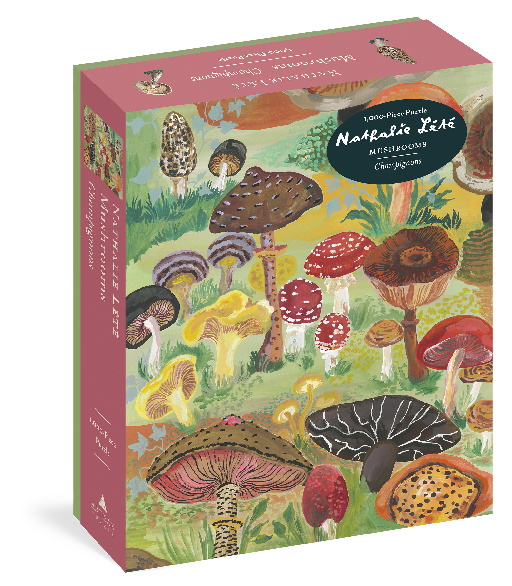 Mushrooms - 1000 Piece Nathalie Lete Puzzle    