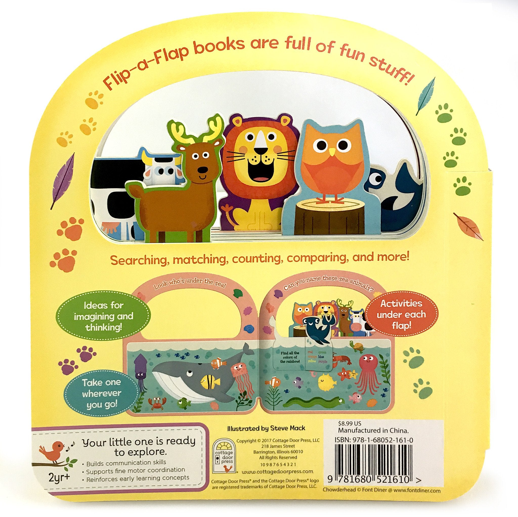 Whiskers & Tails - Animal Flip A Flap    
