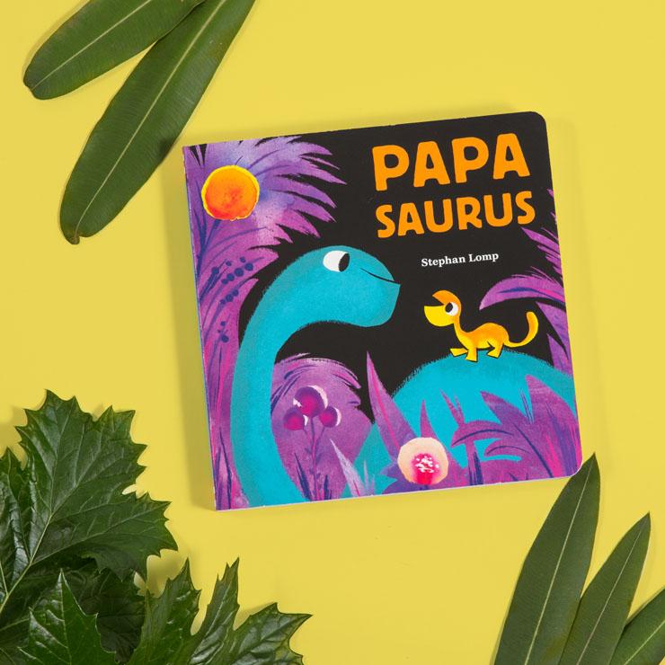 Papasaurus Board Book    
