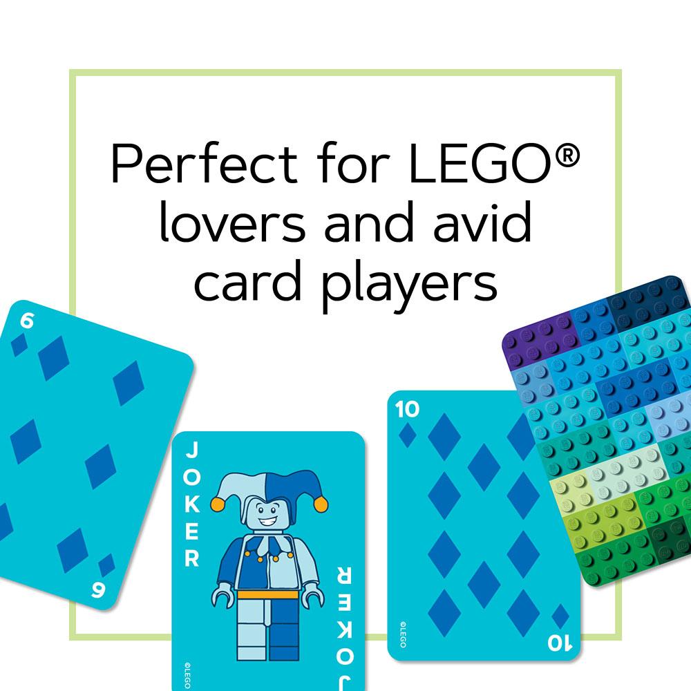 Lego Brick Playing Cards - 2 Deck Set    