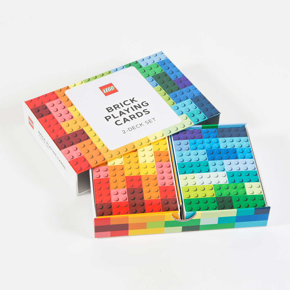 Lego Brick Playing Cards - 2 Deck Set    