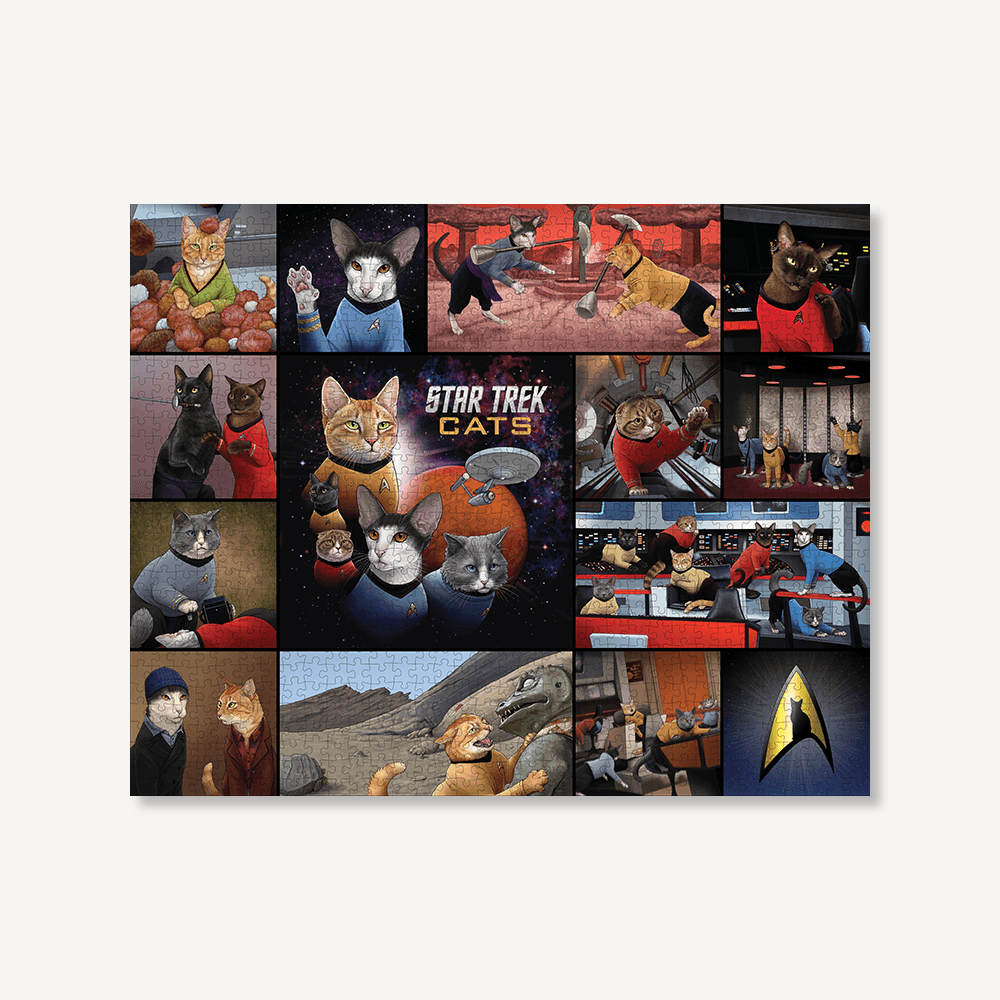 Star Trek Cats 1000 Piece Puzzle    