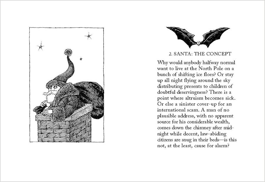 The Twelve Terrors of Christmas - John Updike with Drawings by Edward Gorey    