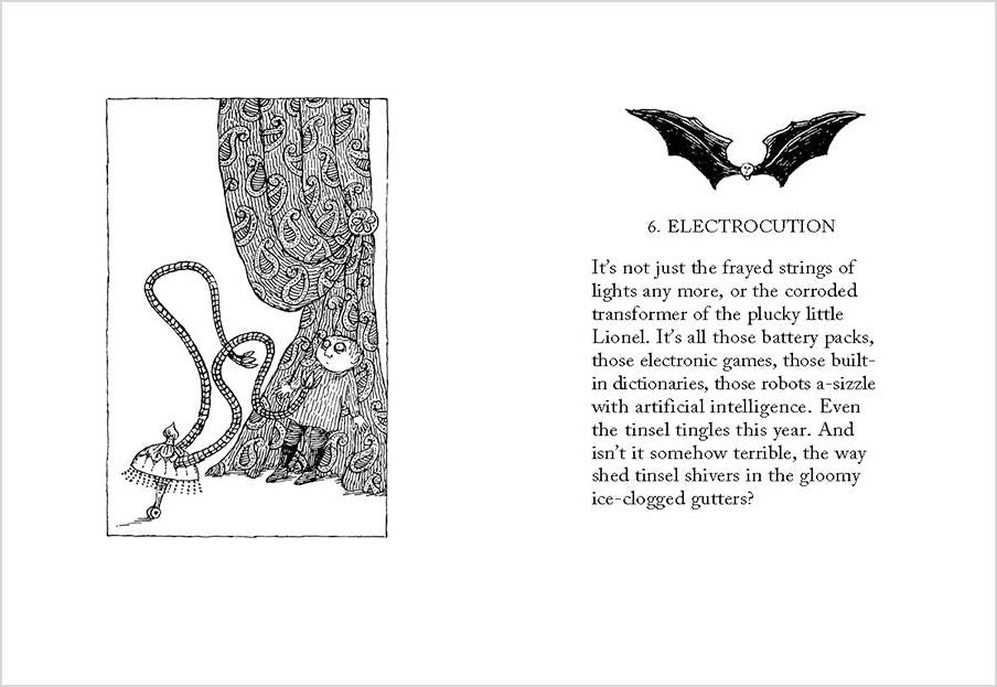 The Twelve Terrors of Christmas - John Updike with Drawings by Edward Gorey    