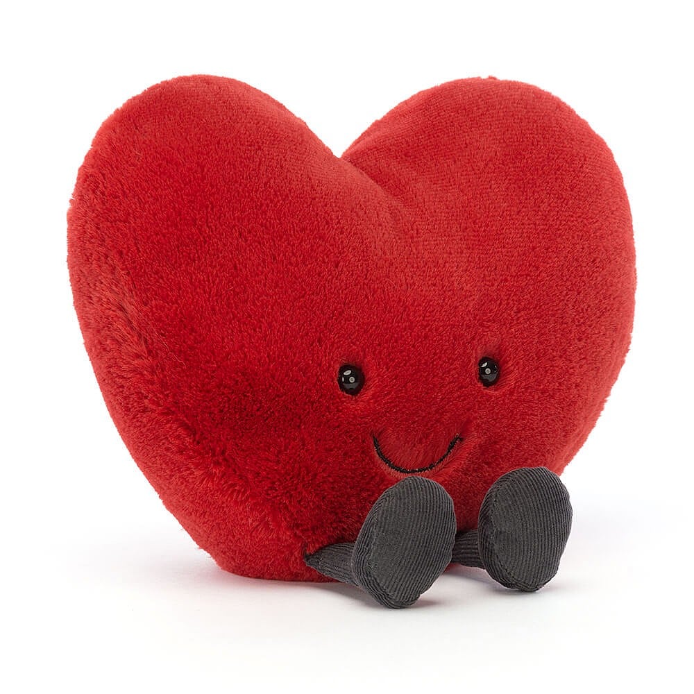 Jellycat Amuseable Red Heart - Large    