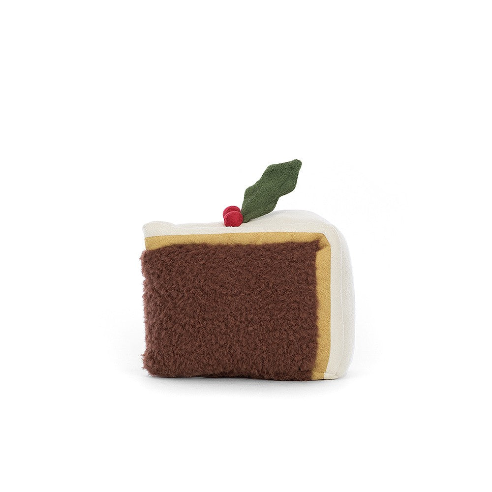 Jellycat Amumseable Slice of Christmas Cake    