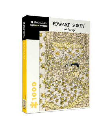 Edward Gorey Cat Fancy 1000 Piece Puzzle    