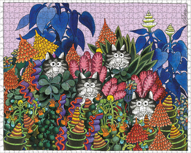 B. Kliban Jungle Cats 1000 Piece Puzzle    