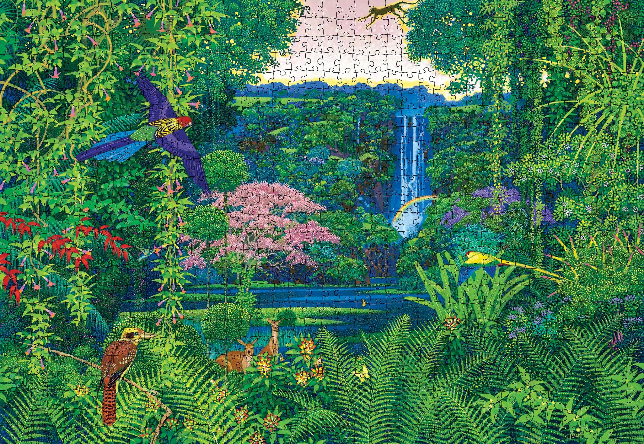 Hiroo Isono Utopia Falls 1000 Piece Puzzle    