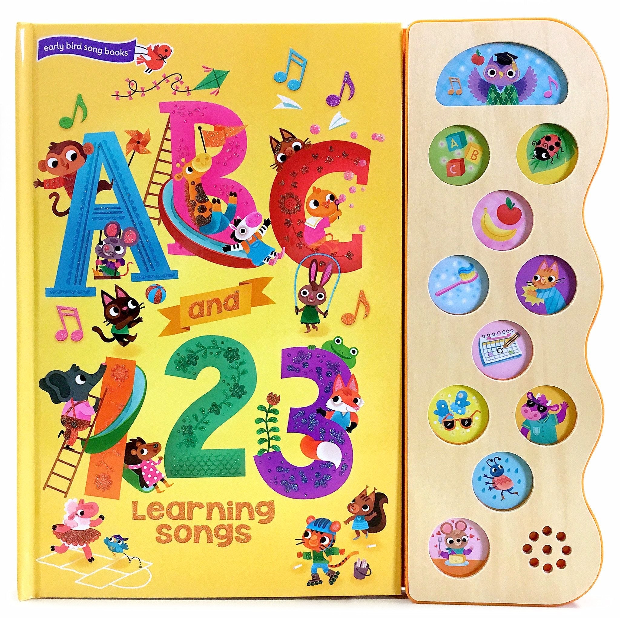 ABC and 123 Learning Songs Sound Book    