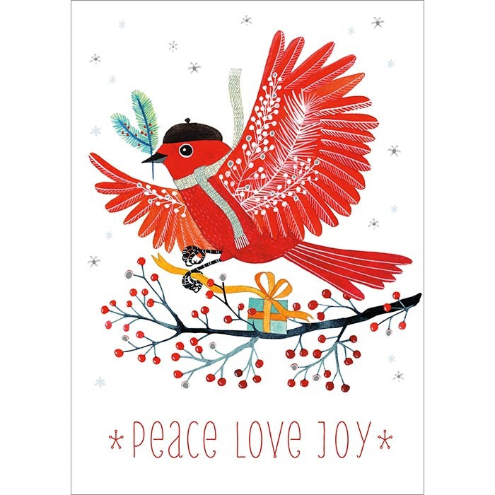 Boxed Christmas Cards - peace Love And Joy    