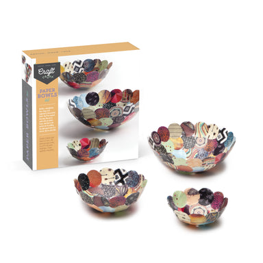 Paper Bowls Kit - Craft Crush    