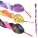 Metallic Twist 67 Inch Snakes - Pink, Lavender or Orange    