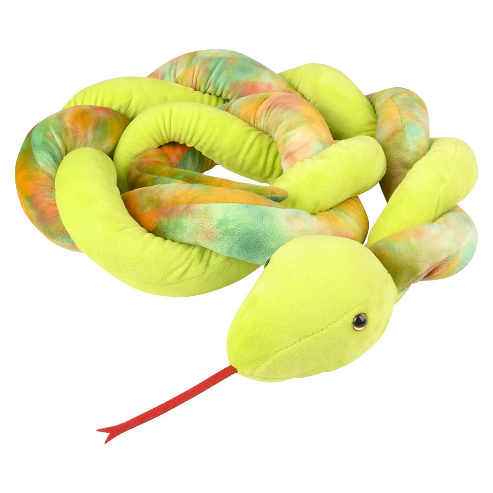 Tie-Dye Twist 67" Snake - Green, Blue or Purple    