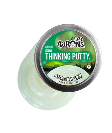 Crazy Aaron's Aurora Sky - Mini Glow Thinking Putty    