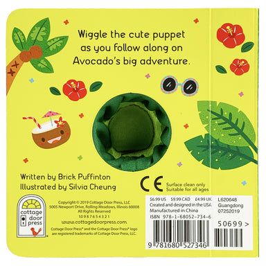 Little Avacado's Big Adventure - Finger Puppet Book    