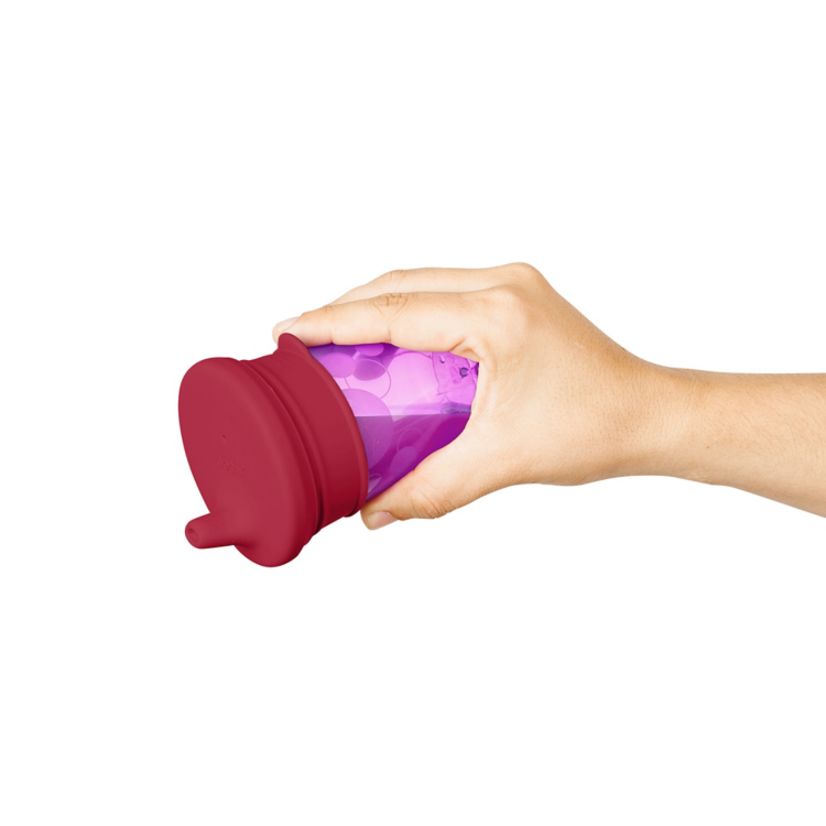 Snug Spout Pink - Universal Silicone Sippy Lid    