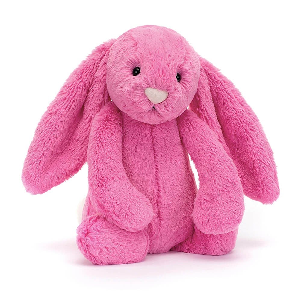 Jellycat Bashful Hot Pink Bunny - Medium    