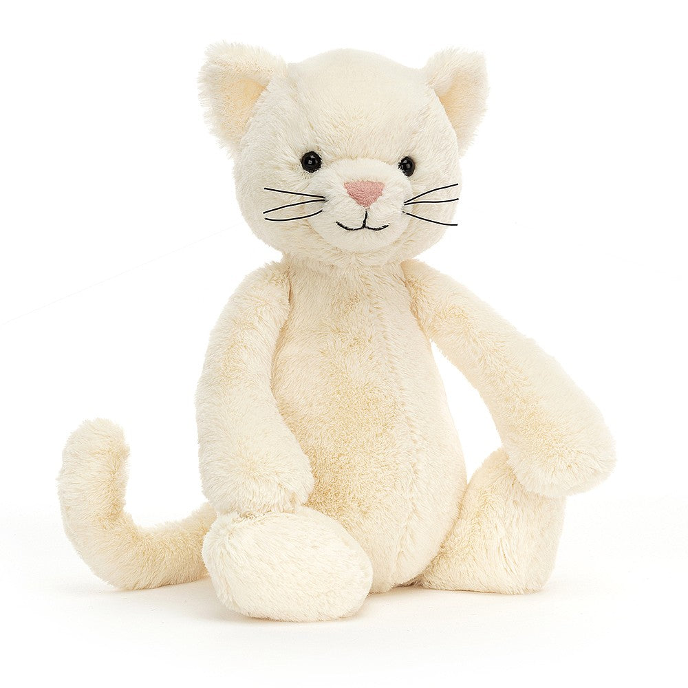 Jellycat Bashful Cream Kitten - Medium    