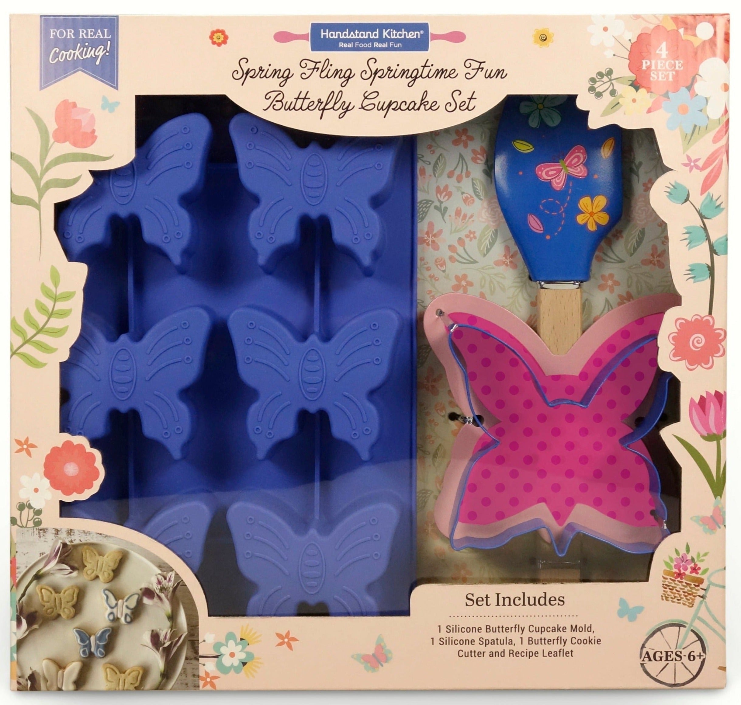 Spring Fling Butterfly Cupcake Set    