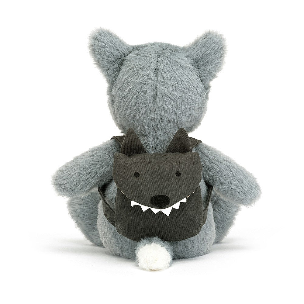 Jellycat Backpack Wolf    