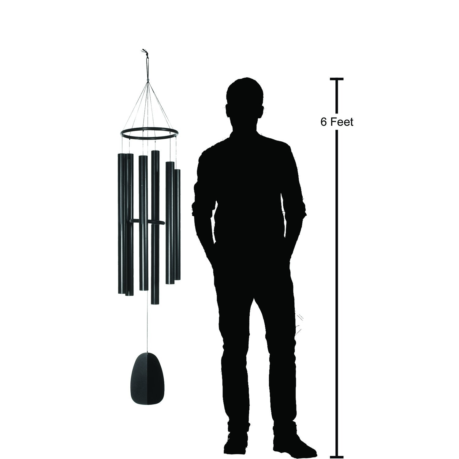 Bells of Paradise - 68 Inch Black    