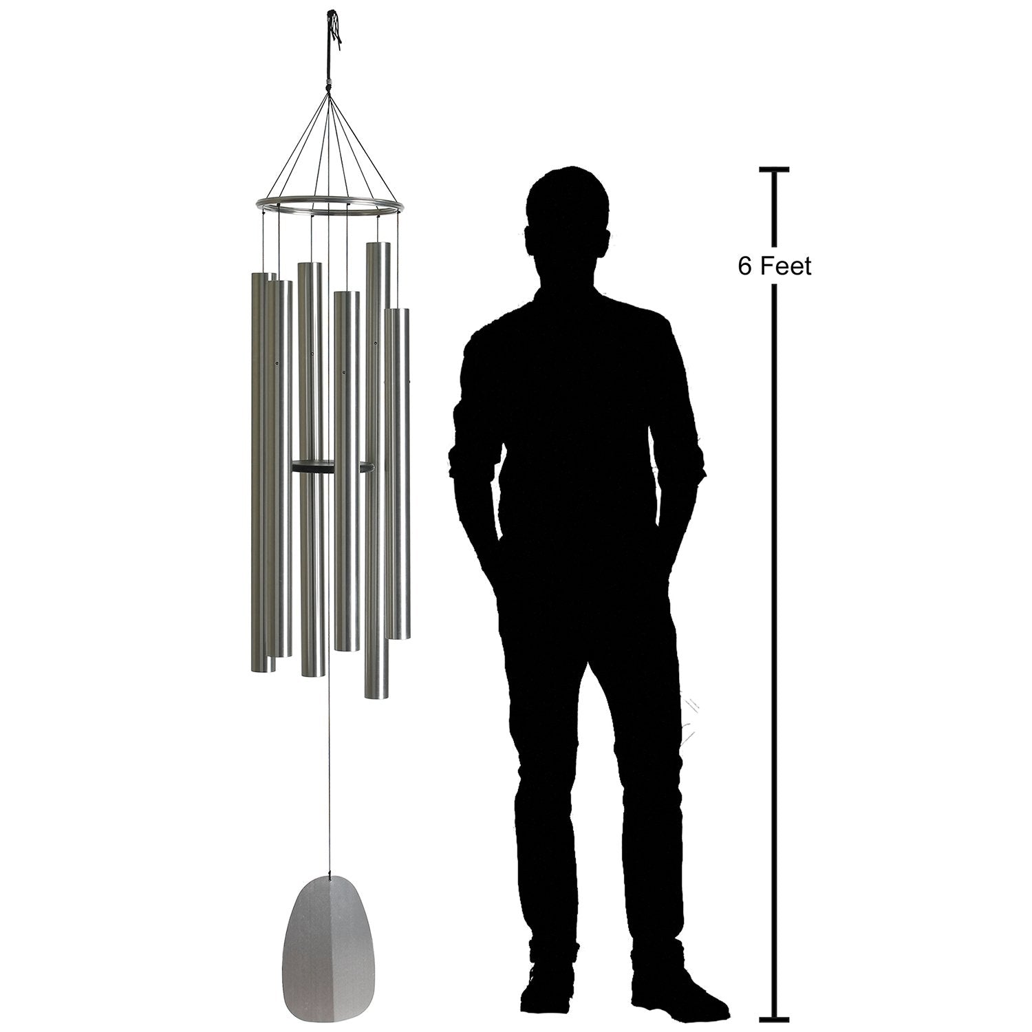 Bells of Paradise - 88 Inch Silver    