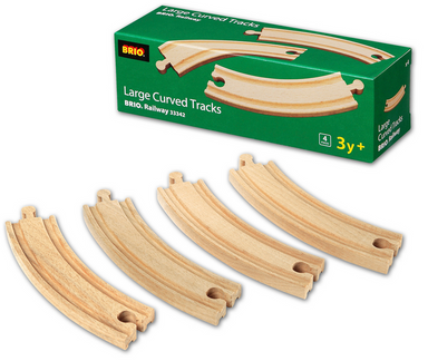 Brio Large Curved Tracks    