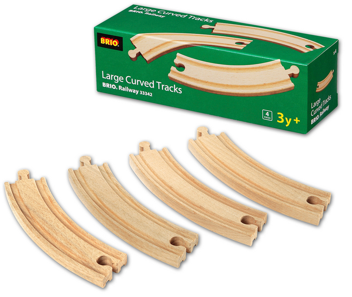Brio Large Curved Tracks    