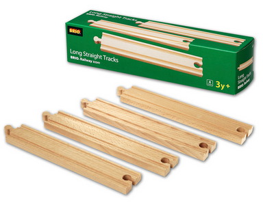 Brio Long Straight Tracks    
