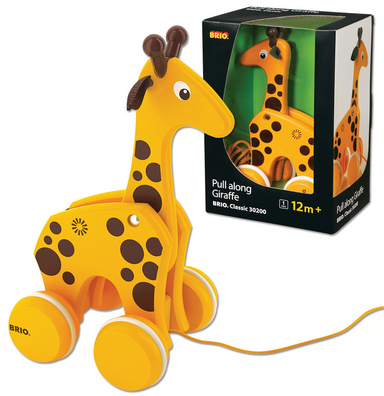Brio Pull Along Giraffe    