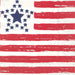 Distressed Flag Cocktail Napkins    