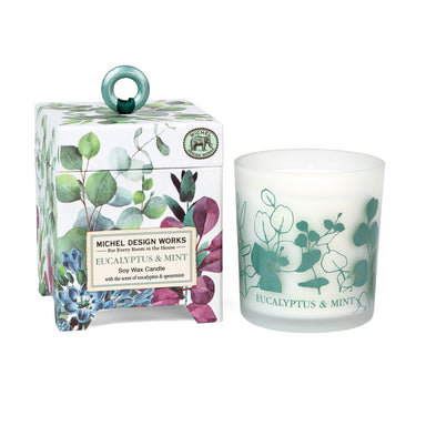 Eucalyptus & Mint Soy Wax Candle    