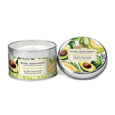 Fresh Avocado - Soy Wax Travel Candle    