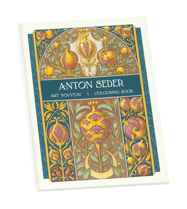 Anton Seder Art Nouveau Colouring Book    