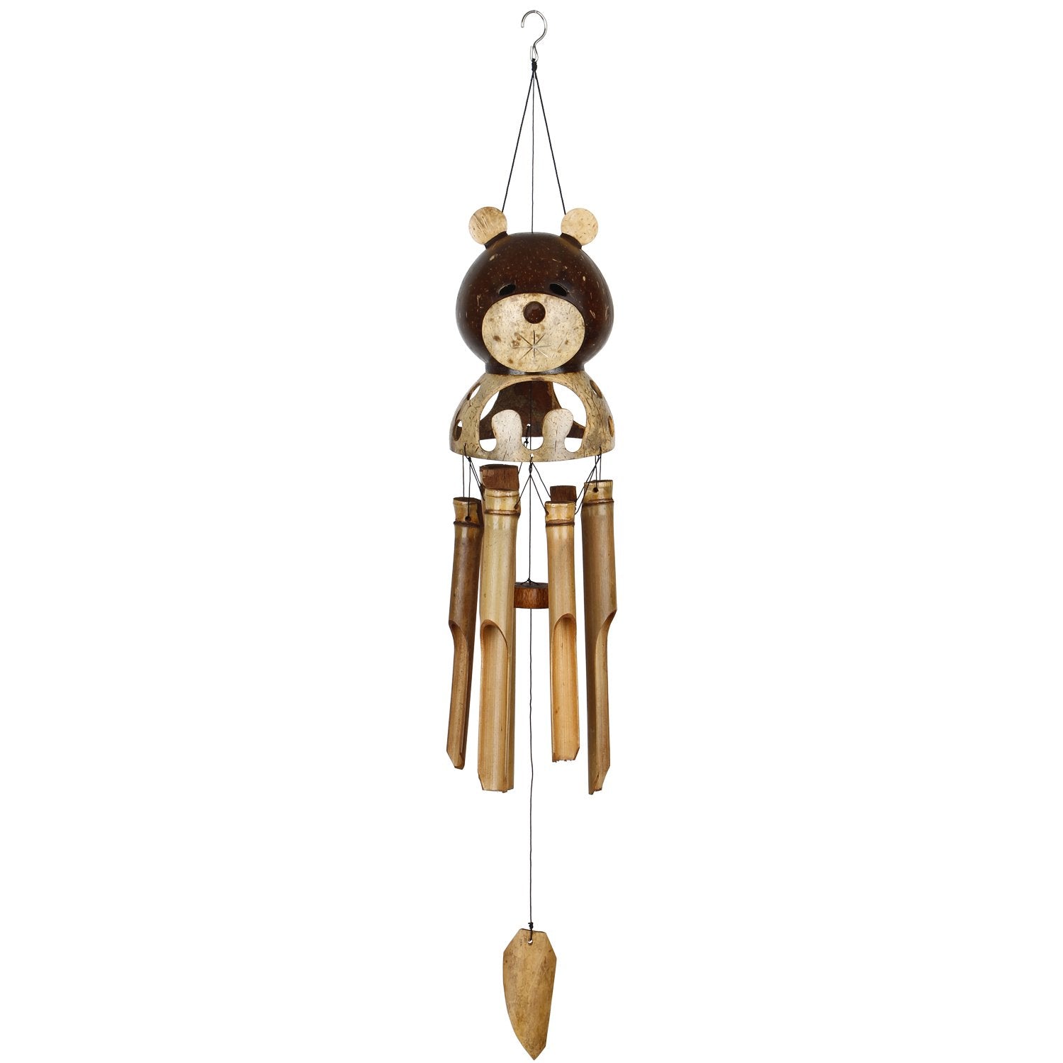 Teddy Bear Bamboo Chime    