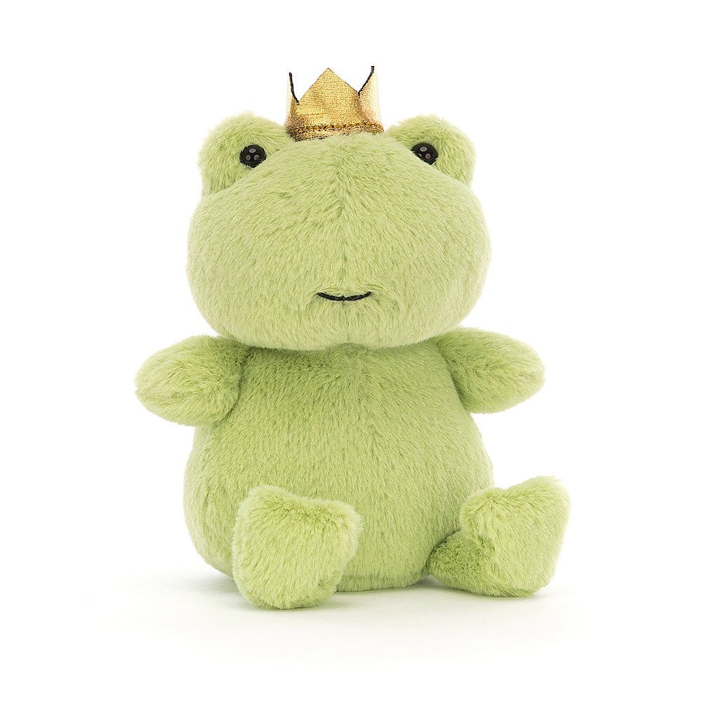 Jellycat Crowning Croaker Green Frog    