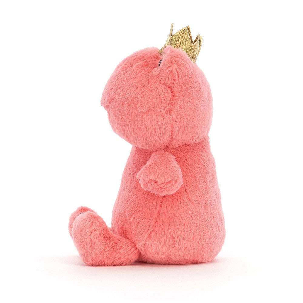 Jellycat Crowning Croaker Pink Frog    