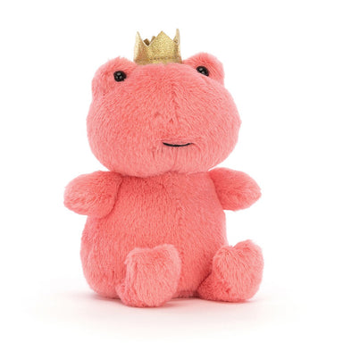 Jellycat Crowning Croaker Pink Frog    
