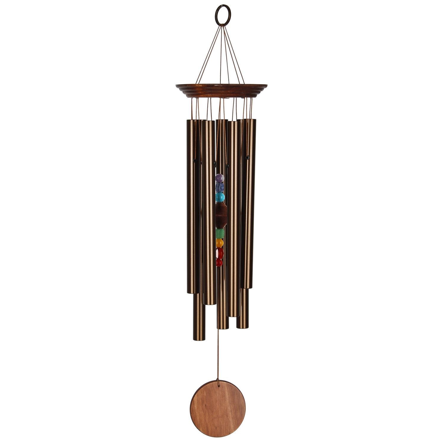 Chakra Chime - Bronze Large Seven Stones    