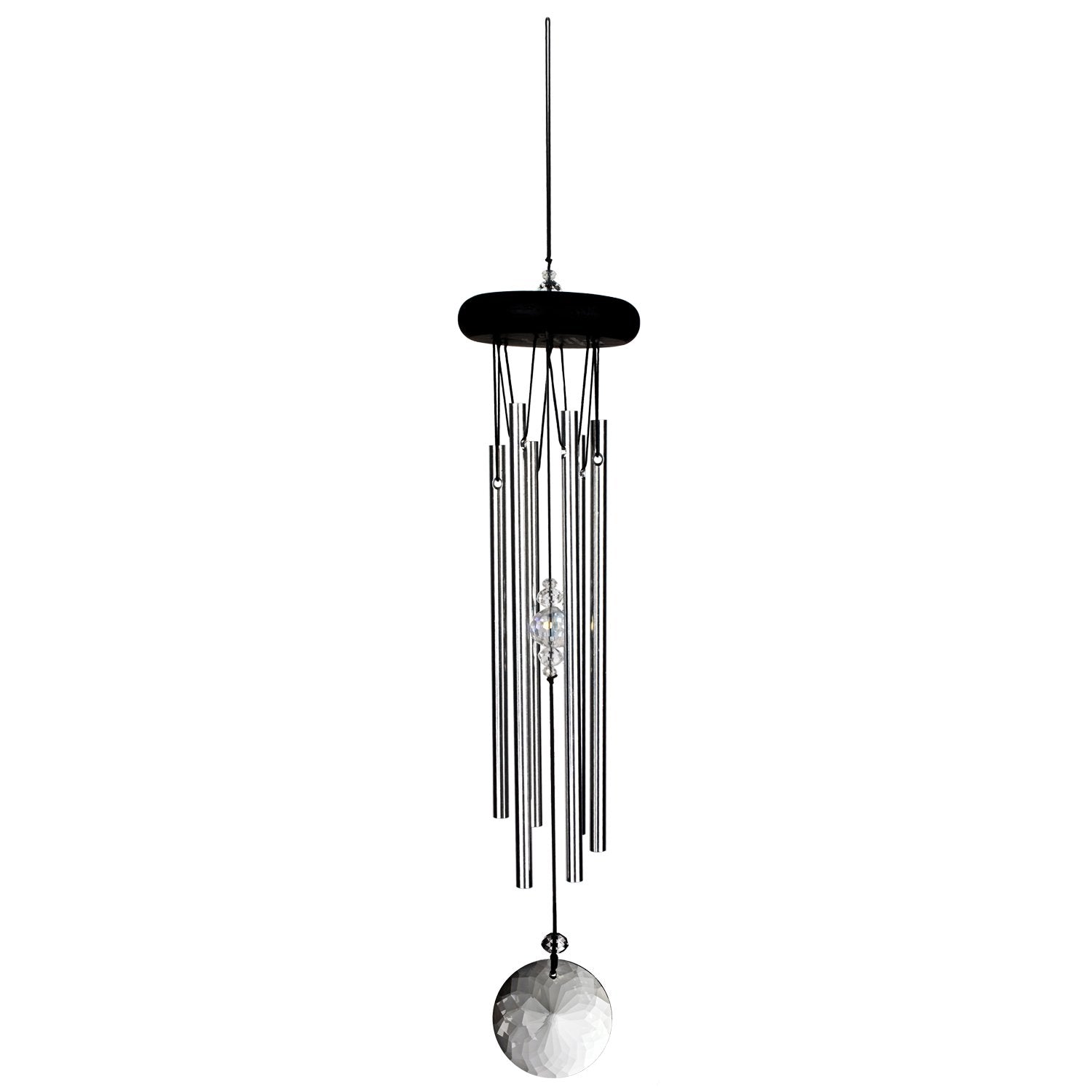 Crystal Meditation Chime - Silver    