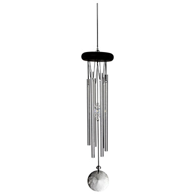 Crystal Meditation Chime - Silver    