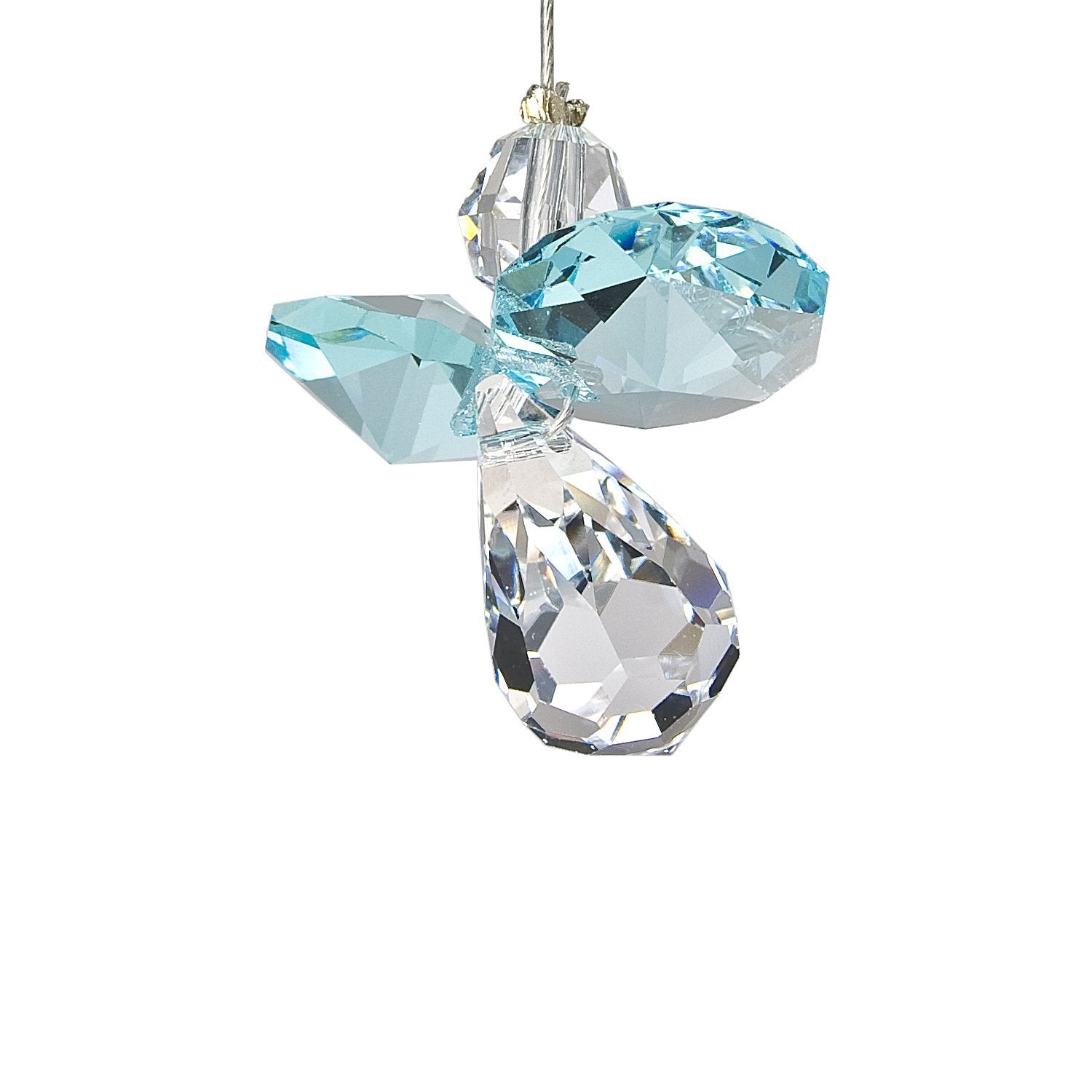 Crystal Guardian Angel - Aquamarine    