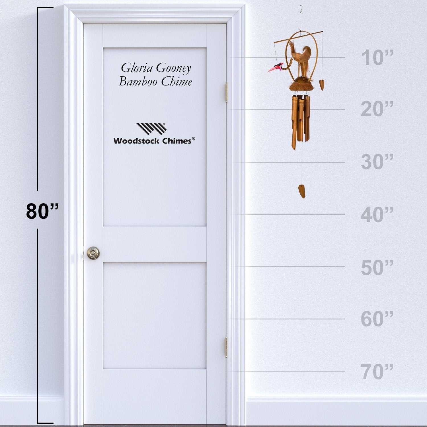 Gloria Gooney Bird Bamboo Chime    